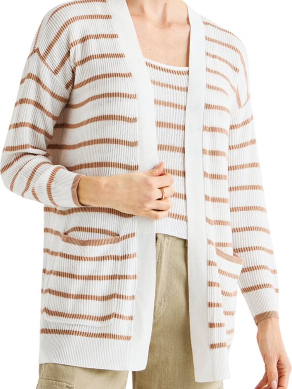 SPLENDID Luna Stripe Cardigan In Multi - NWT - Picture 1 of 4